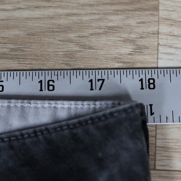 Monfrere Clint Jeans Mens 36 Black Aged Coated Steel Japanese Denim Straight USA - Picture 9 of 13